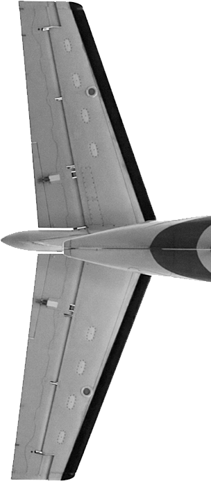 airplane model tail