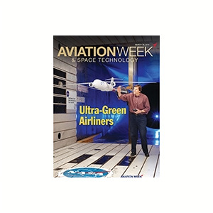 Aviation Week Ultra Green Airlines Banner in Small size